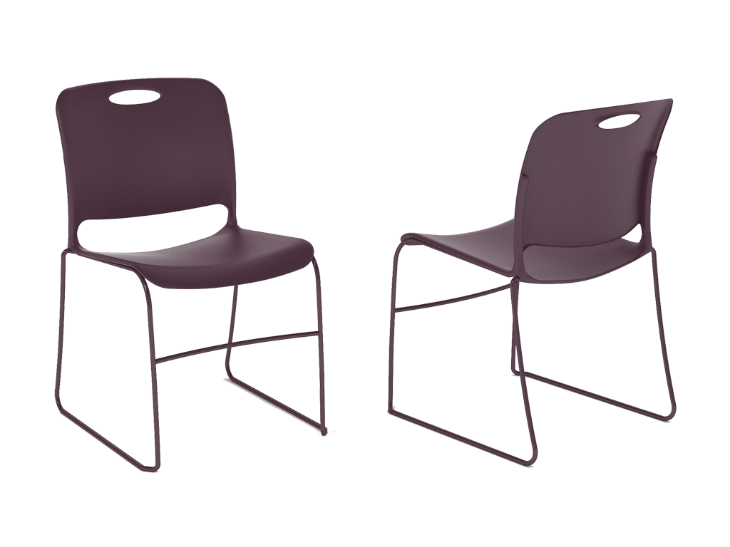Chaise empilable MAESTRO pour espace multifonctionnel