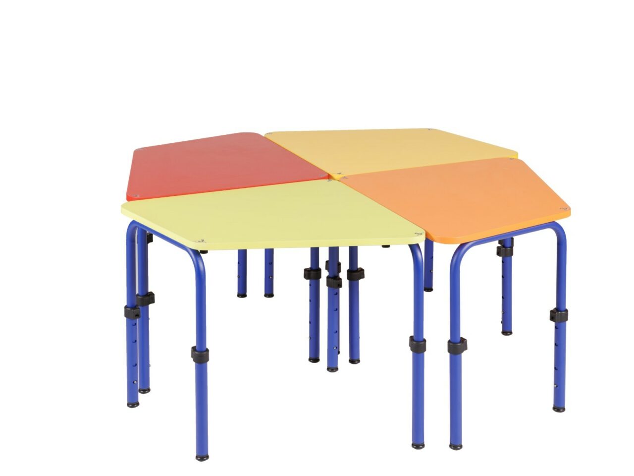 Table scolaire réglable en hauteur pour classes flexibles et enseignements dynamiques