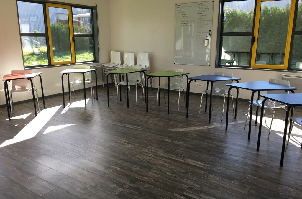 Aménagement d’une salle de formation pour Panthera Formation – Chambéry 73