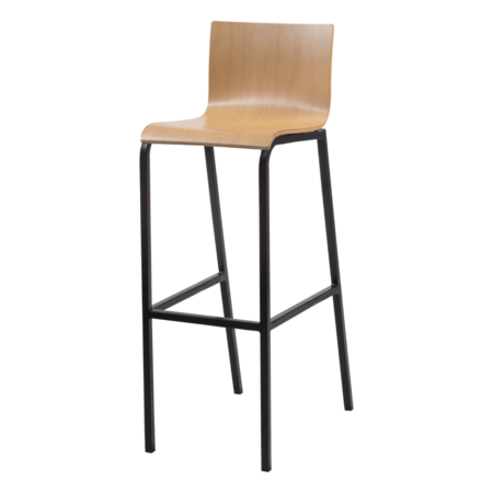 Tabouret haut Zana confortable et ergonomique