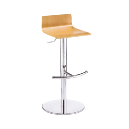 Tabouret réglable Sax, assise réglable en hauteur. Dispo chez IA France